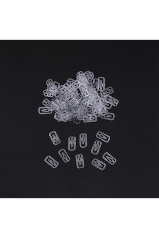 Aero Dilara Klips 34 Mm Şeffaf 1.000 Adet Şeffaf