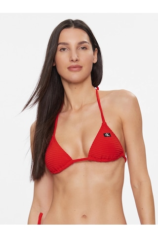 Calvin Klein Calvın Kleın Kadın Bikini Üstü Kw0kw02466-xne Kırmızı