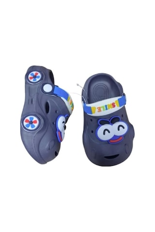 Calx Unisex Araba Figürlü Kaydırmaz Taban Terlik Sandalet Bnt8150 Gri