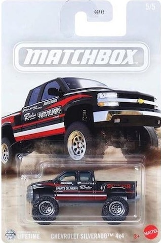 Matchbox Chevrolet Silverado 4x4 Ggf12 Jcg50