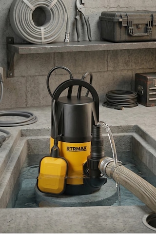 Rtrmax Rtm813 Temiz Su Dalgıç Pompa 400w 7,5m