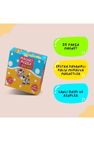 Magnet Puzzle Hayvanları Tanıyorum