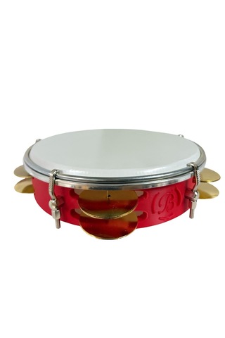 Fasıl Tefi Profesyonel Carbon Kırmızı Renk Kasnak, Beyaz Film