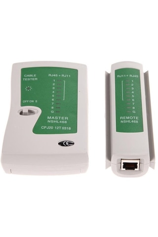 Network Test Aleti Rj11 Rj45 Cat5 Cat6 Cat7 İnternet Kontrol Test