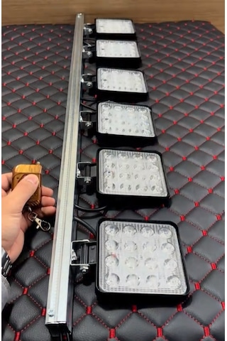 Çakarlı Projektör Lamba 6 Ledli