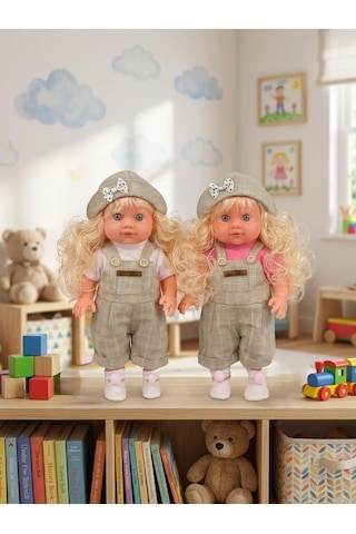 Lucia Girl Konuşan 35 Cm - Etkileşimli Kolları Bacakları Ve Kafası Et Kutulu Oyuncak Bebek 54294196