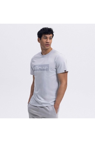 Ellesse Em589-sgr Bisiklet Yaka Erkek T-shirt - Gri