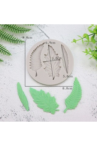 Gatherco Yaprak Çikolata Kalıbı 3d Silikon Kalıp Yaprak Şeker Kalıbı Yumuşak Şeker Kalıbı Dıy Pasta Dekorasyonunda Kullanılır