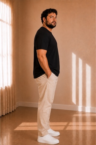 Sngl Tekstil Erkek 30/1 Penye %100 Pamuk Oversize Tişört S-m L-xl-xxl Siyah