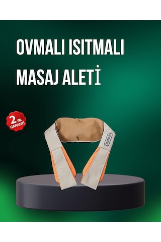 Ovmalı Isıtmalı Masaj Aleti Bel Boyun Omuz İçin Profesyonel Masaj