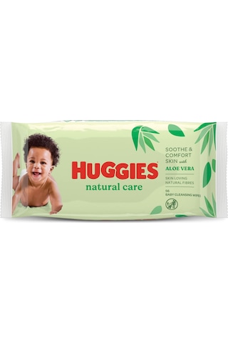 Huggies Natural Care Yenidoğan Islak Bebek Havlusu 10x56 Yaprak 3'lü Set