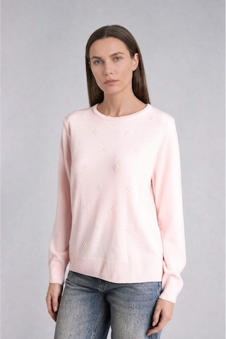 Defacto Regular Fıt Bisiklet Yaka Triko Pembe Kazak F4084ax26wnpn130 Pembe-pn130