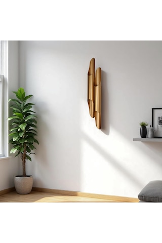 Lourent 2'li Gold Aplik Gold