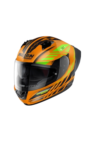 Nolan N60-6 Sport Hotfoot 027 Kapalı Motosiklet Kaskı Turuncu