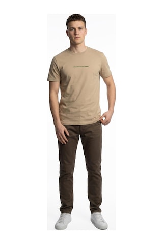 Loft Lf2042968 Erkek Kısa Kol T-shirt Beıge