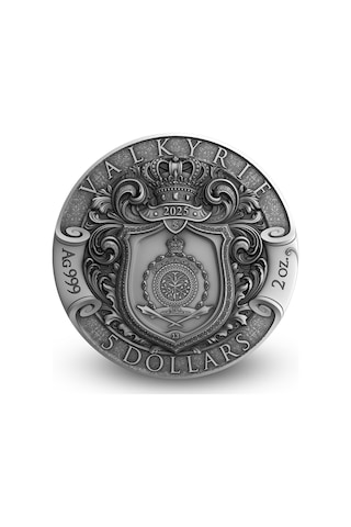 Agakulche Savaşçı Kızıl Valkyrie Gümüş Sikke Coin