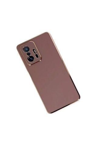 Newface Xiaomi Mi 11t Pro Kılıf Volet Silikon Semeglbl - 73 - Kırmızı