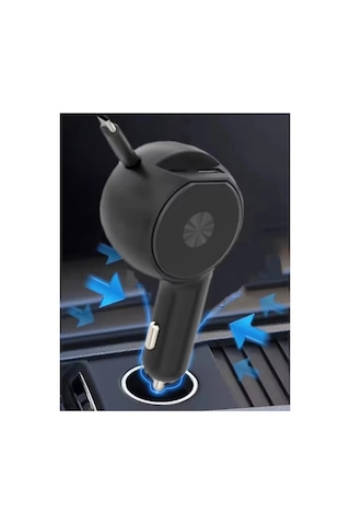 Süper Hızlı Araç Şarj Cihazı 60w Adaptör Çakmaklık Girişli Diğer