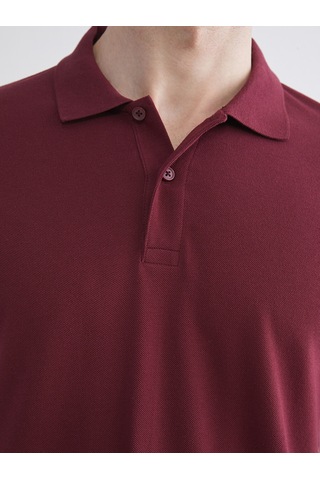 Lcwaıkıkı Classic Bordo Polo Yaka Pike Erkek Tişört