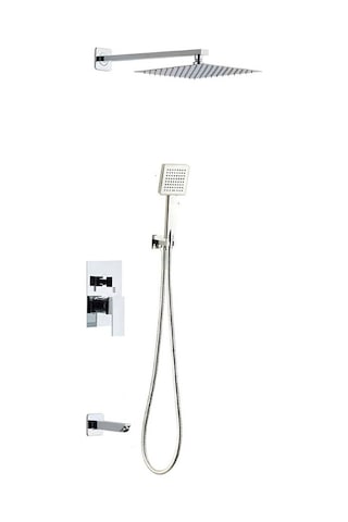 Newarc Aqua Krom Ankastre Banyo Bataryası Set 94111s Krom