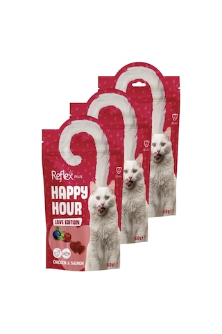 Happy Hour Love Edition Kedi Ödül Maması 3 X 60gr
