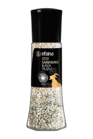 Efsina Sofrada Öğütme Sarımsaklı Kaya Tuzu 270 G