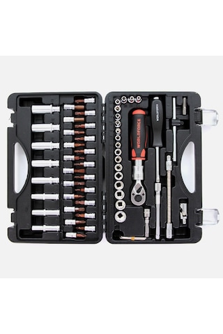 Worldforce Lokma Takımı 60 Parça S-ultra 1/4'' Uzatmalı Cırcır - 11504