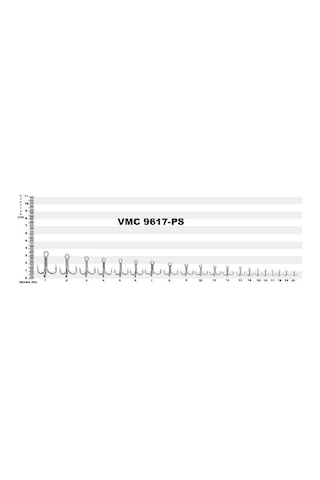 Vmc 9617ps Perma Steel Hı Carbon 3 Lü İğne 10 Lu Paket No:7 - Standart