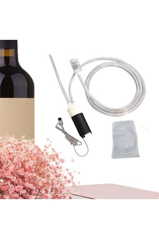 Homyl Taşınabilir Şarap Emiş Cihazı 2m-silikon-tüp