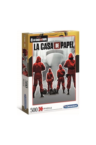 Clementoni - 500 Parça La Casa De Papel Yetişkin Puzzle - 1