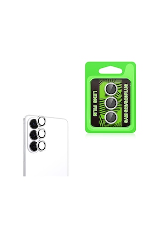 Maks Technology Samsung Galaxy Uyumlu S26 Plus Mkst Cl-07 Kamera Lens Koruyucu - Siyah
