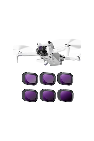 K&f Djı Mini 4 Pro Nd Filtre 6 Parça Set Nd4 + Nd8 + Nd16 + Nd32 + Nd64 + Nd1000