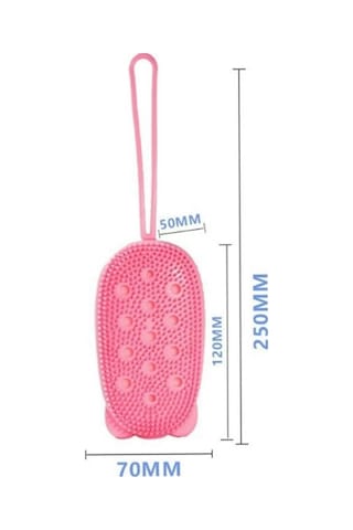 Mucit Home Silikon Hazneli Duş Lifi Masajlı Ve Yumuşak Kese
