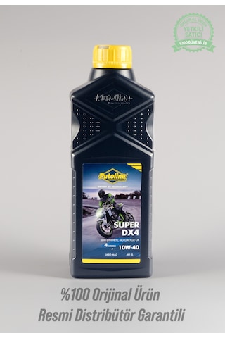 10w-40 Super Dx4 Yarı Sentetik 4t Motosiklet Yağı 10w-40 Super Dx4 Yarı Sentetik 4t Motosiklet Yağı