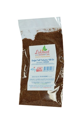 Lokman Doğal Teff Tohumu 100 G