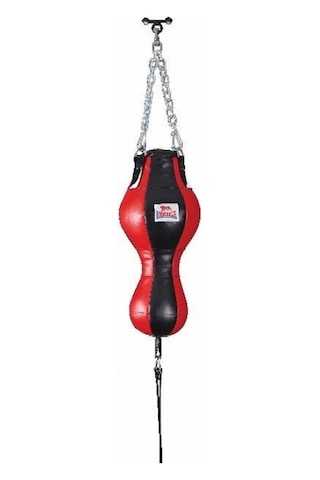 Lonsdale 18 Kg L-Core Deri Boks Torbası 3571 Kırmızı - Siyah