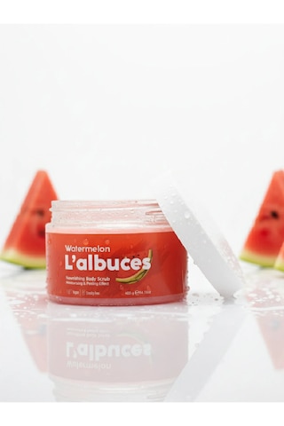 Watermelon Body Scrub 400gr Vegan, Temiz İçerikli, Karpuz Kokulu Pürüzsüz Cilt Bakımı