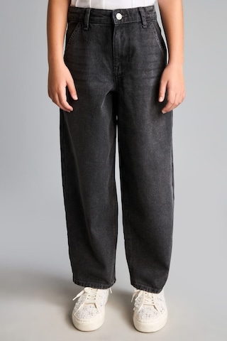 Defacto %100 Pamuk Baggy Fıt Jean Pantolon Kız Çocuk H6245a826aunm55 Gri-nm55