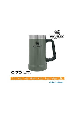Stanley Adventure Vakumlu 0.70 L Termos Bardak Yeşil