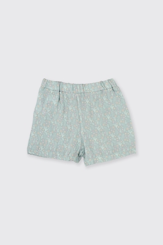 Panço Kız Çocuk Deniz Altı Desenli Mint Pijama Takımı Yeşil
