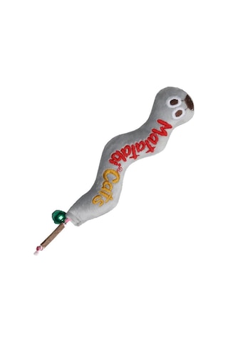 Matatabi Cats Wormy Sesli ve Doğal Matatabili Peluş Kedi Oyuncağı 17 CM