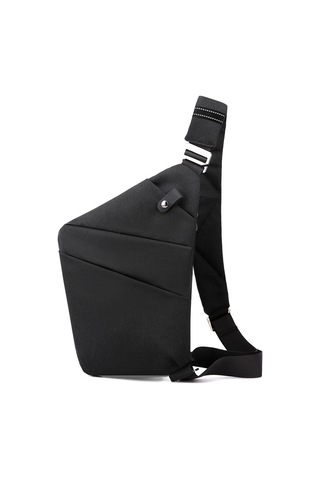 Maiyame Hafif Ve Çok Amaçlı Göğüs Çantası - Erkek/kadın İçin Moda Ve Konforlu Seyahat Aksesuarı Siyah