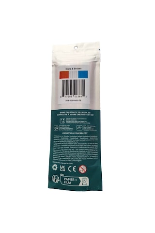 Start+ Eco Pla Stars & Stripes 3d Kalem İçin 75 Çubuk Filament - 3ds-eco-mıx1-75 Stars & Stripes