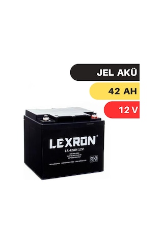 LEXRON 42AH-12V JEL AKÜ LEXRON 42AH-12V JEL AKÜ