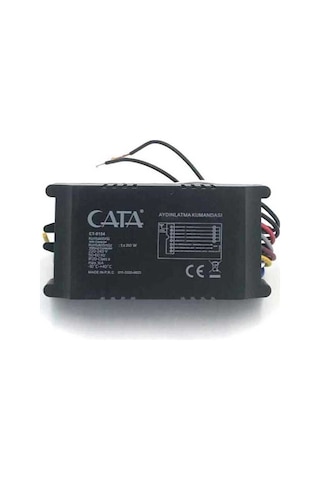 Cata CT-9151 6 x 1000 W 6 Fonksiyonlu Avize Kumandası Siyah