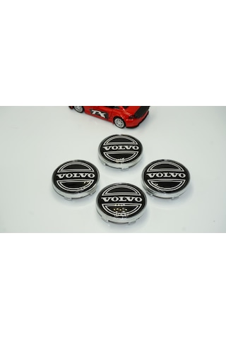 Dk Tuning Volvo Jant Göbeği Kapak Seti 60mm Gümüş Renk