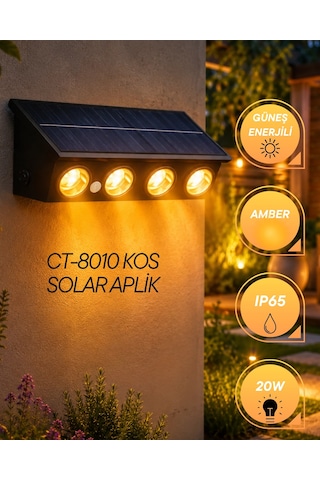 Cata Ct-8010 Kos Solar Aplik 20w Amber