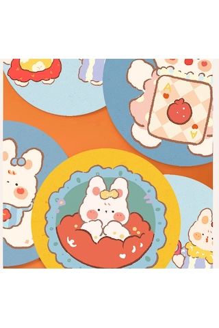 Haşlanmayı Önleyici Ped Emici Termal Mat - Beyaz