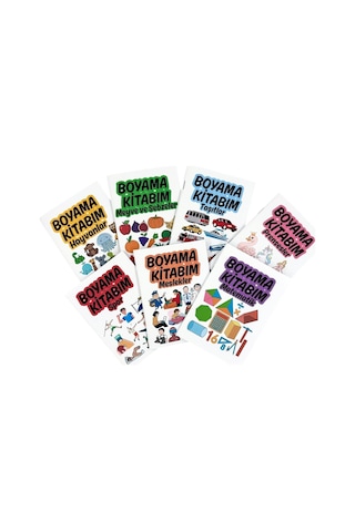 Taşıtlar Temalı Boyama Kitabı 210x145 Mm