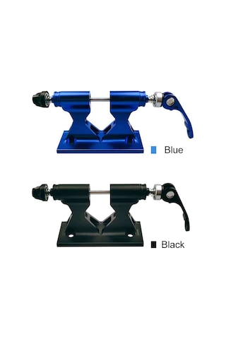 Springsun Mavi Alüminyum Bisiklet Ön Çatalı Hızlı Demirleme Tutucu - Suv Araç Tepe Rakı, Bisiklet Taşıma Gereci